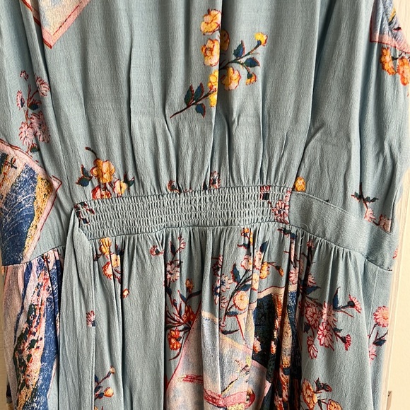 Anthropologie Blue Tie Dress - Picture 11 of 11